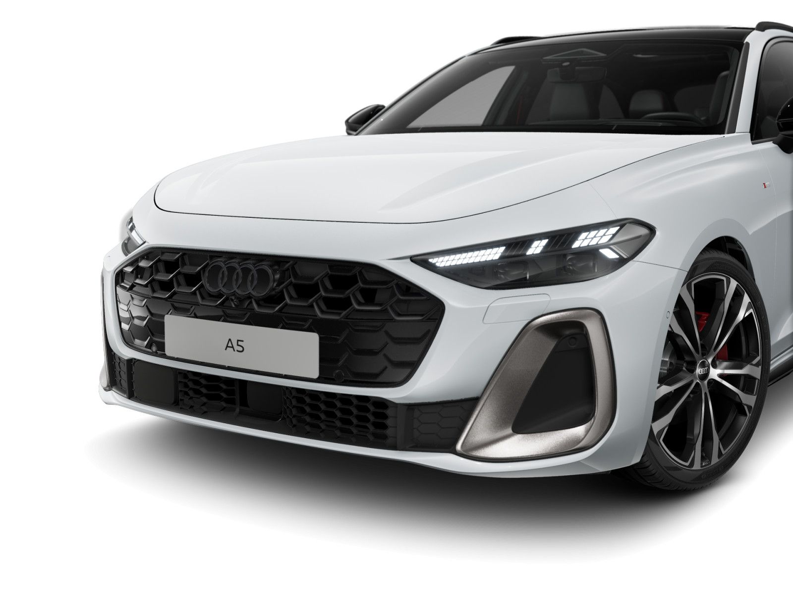 Audi A5 2025 г. Белый, пробег 12384 км