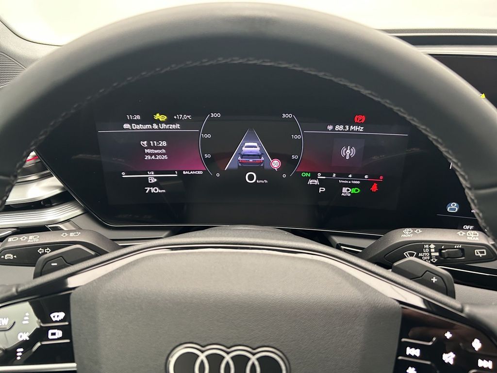 Audi A6 2025 г. Серебристый, пробег 24195 км