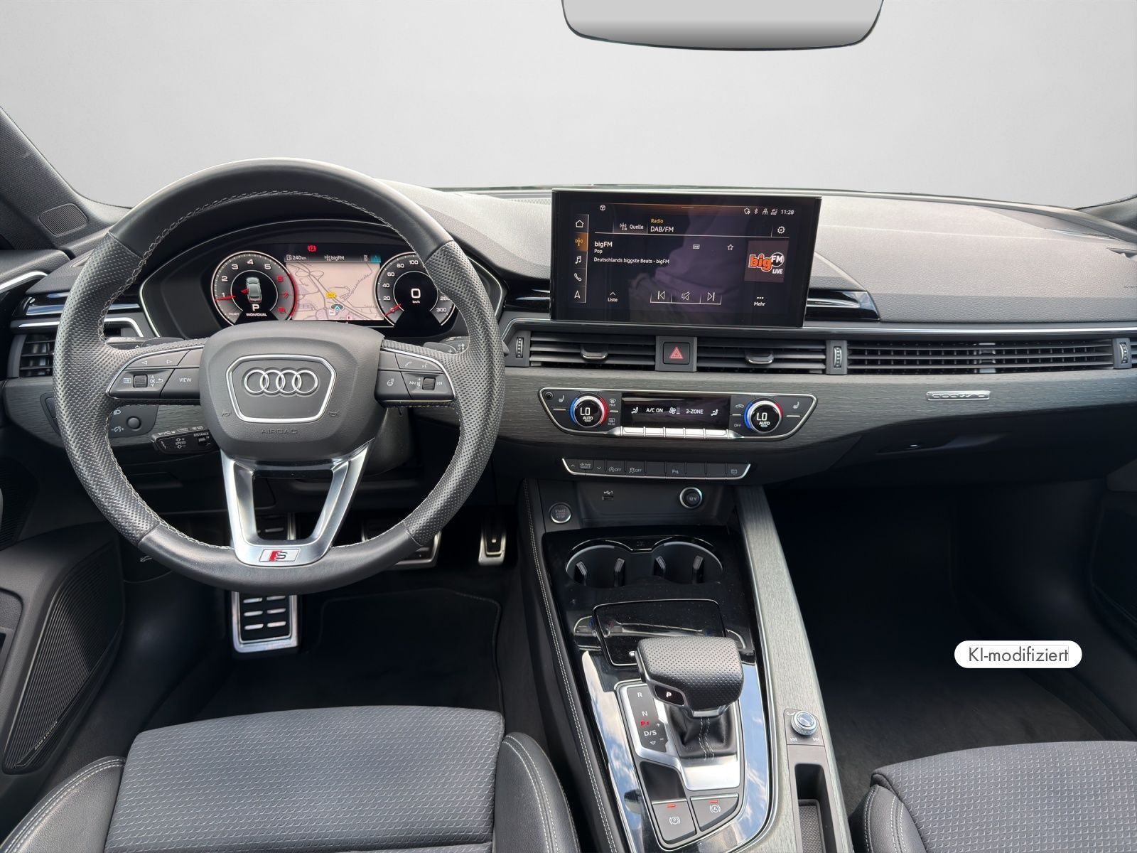 Audi A5 2023 г. Чёрный, пробег 37424 км