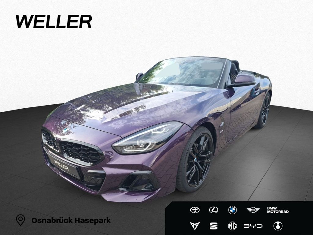 BMW Z4 2025 г. Фиолетовый, пробег 3977 км