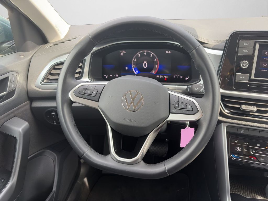 Volkswagen T-Roc 2023 г. Синий, пробег 36866 км