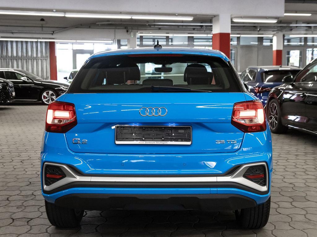 Audi Q2 2022 г. Синий, пробег 52999 км