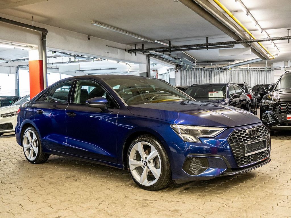 Audi A3 2022 г. Синий, пробег 59980 км