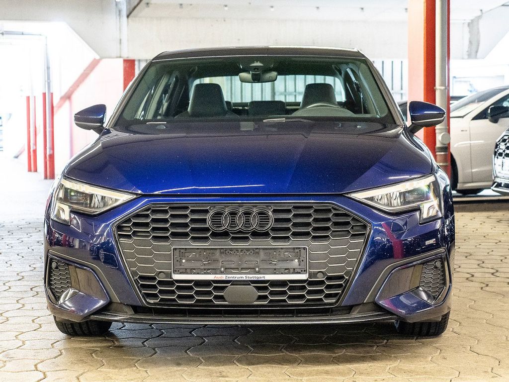 Audi A3 2022 г. Синий, пробег 59980 км