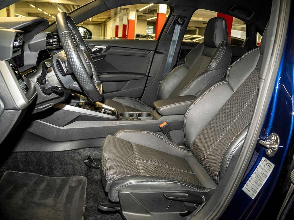 Audi A3 2022 г. Синий, пробег 59980 км