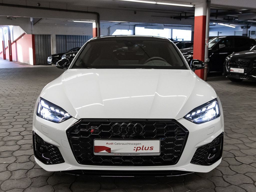 Audi S5 2024 г. Чёрный, пробег 9897 км