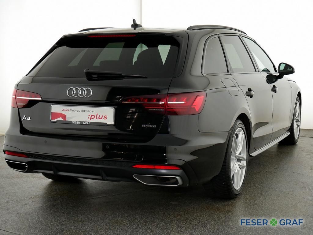 Audi A4 2024 г. Чёрный, пробег 29999 км
