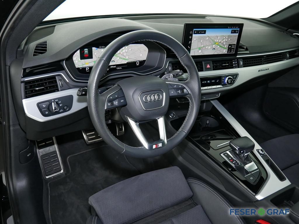 Audi A4 2024 г. Чёрный, пробег 29999 км
