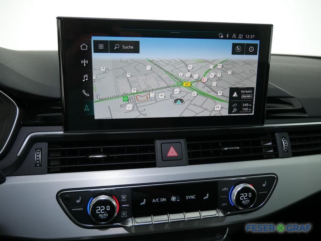 Audi A4 2024 г. Чёрный, пробег 29999 км
