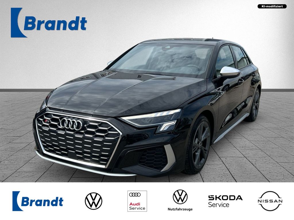 Audi S3 2024 г. Чёрный, пробег 47330 км