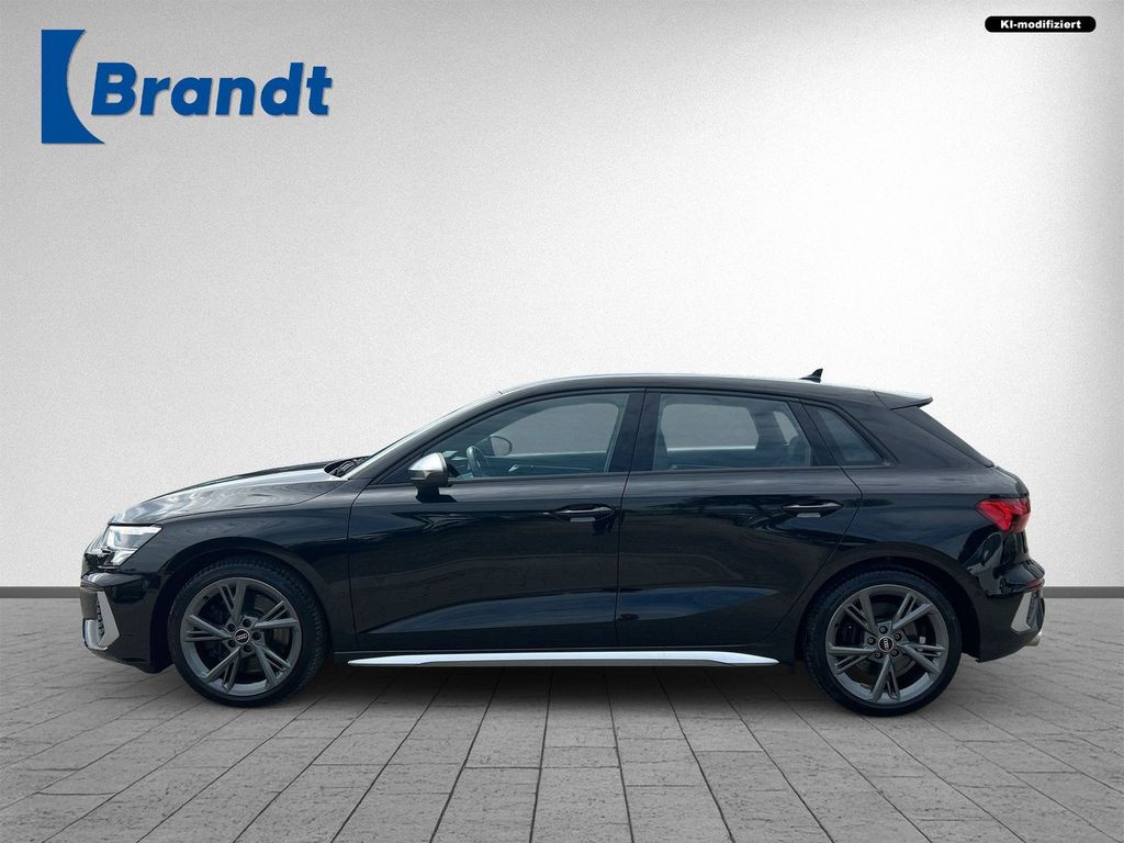 Audi S3 2024 г. Чёрный, пробег 47330 км