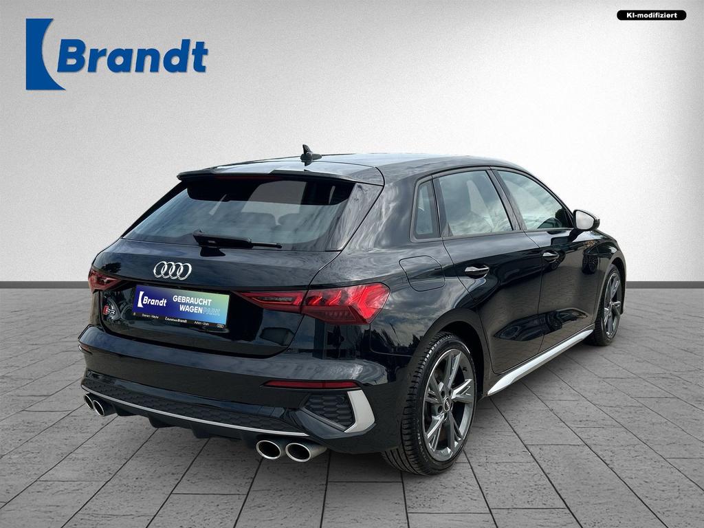 Audi S3 2024 г. Чёрный, пробег 47330 км