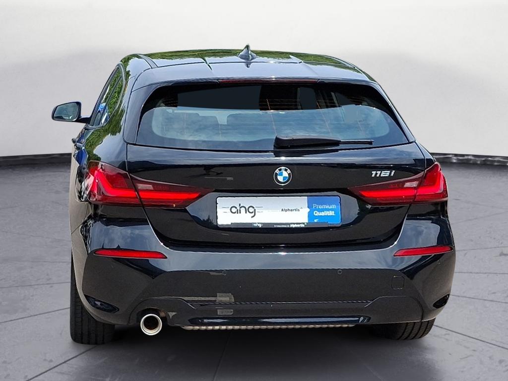 BMW 116 2023 г. Чёрный, пробег 48324 км