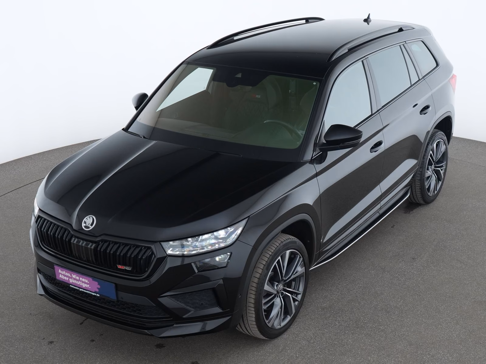Skoda Kodiaq 2022 г. Чёрный, пробег 46437 км