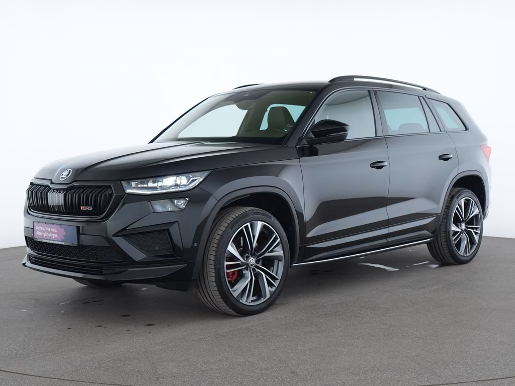 Skoda Kodiaq 2022 г. Чёрный, пробег 46437 км