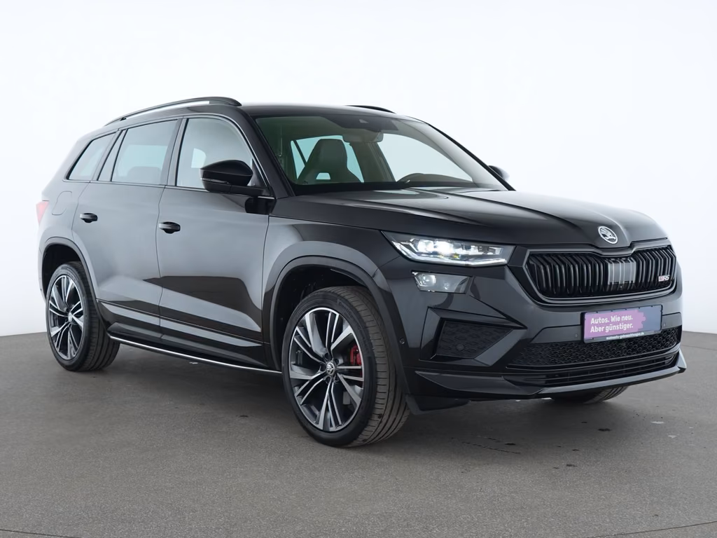 Skoda Kodiaq 2022 г. Чёрный, пробег 46437 км