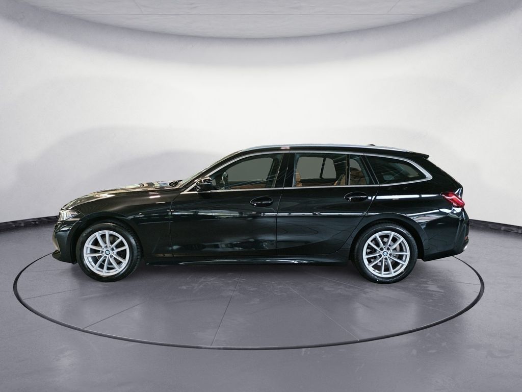 BMW 320 2022 г. Чёрный, пробег 51000 км