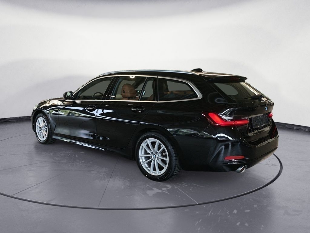 BMW 320 2022 г. Чёрный, пробег 51000 км