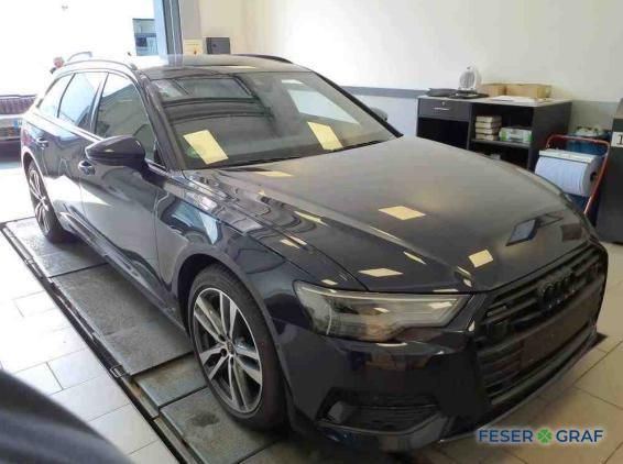 Audi A6 2021 г. Синий, пробег 54200 км