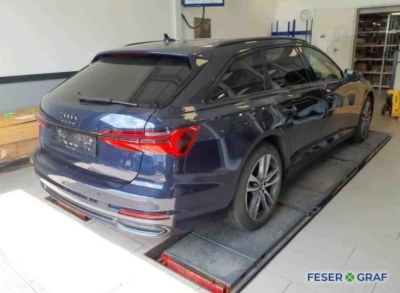 Audi A6 2021 г. Синий, пробег 54200 км