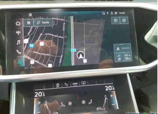 Audi A6 2021 г. Синий, пробег 54200 км