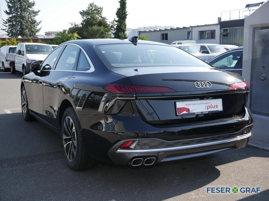 Audi A6 2025 г. Чёрный, пробег 26750 км