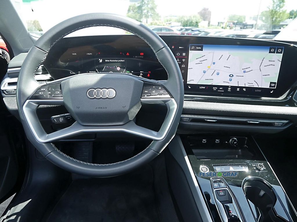 Audi A6 2025 г. Чёрный, пробег 26750 км