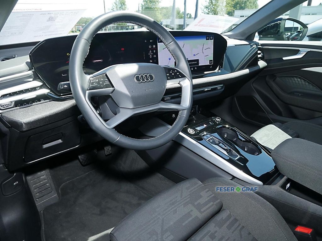 Audi A6 2025 г. Чёрный, пробег 26750 км