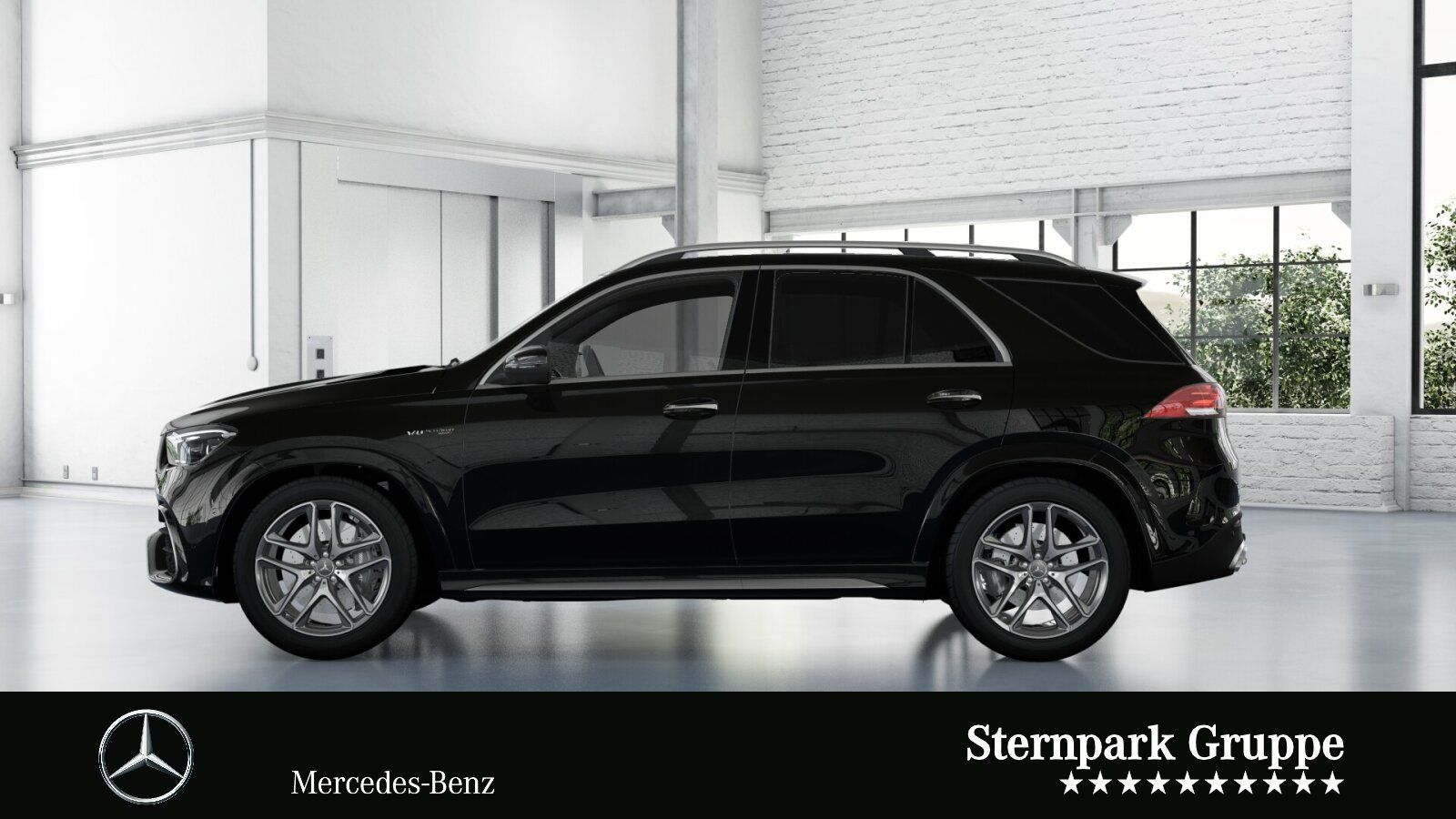Mercedes-Benz GLE 63 AMG 2024 г. Чёрный, пробег 37900 км