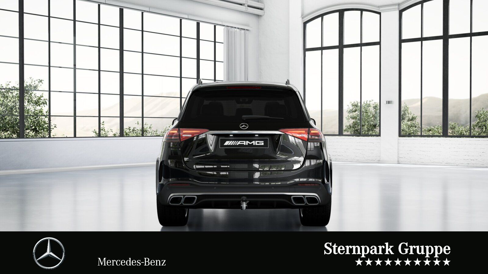 Mercedes-Benz GLE 63 AMG 2024 г. Чёрный, пробег 37900 км