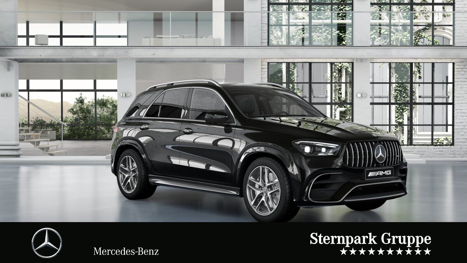 Mercedes-Benz GLE 63 AMG 2024 г. Чёрный, пробег 37900 км