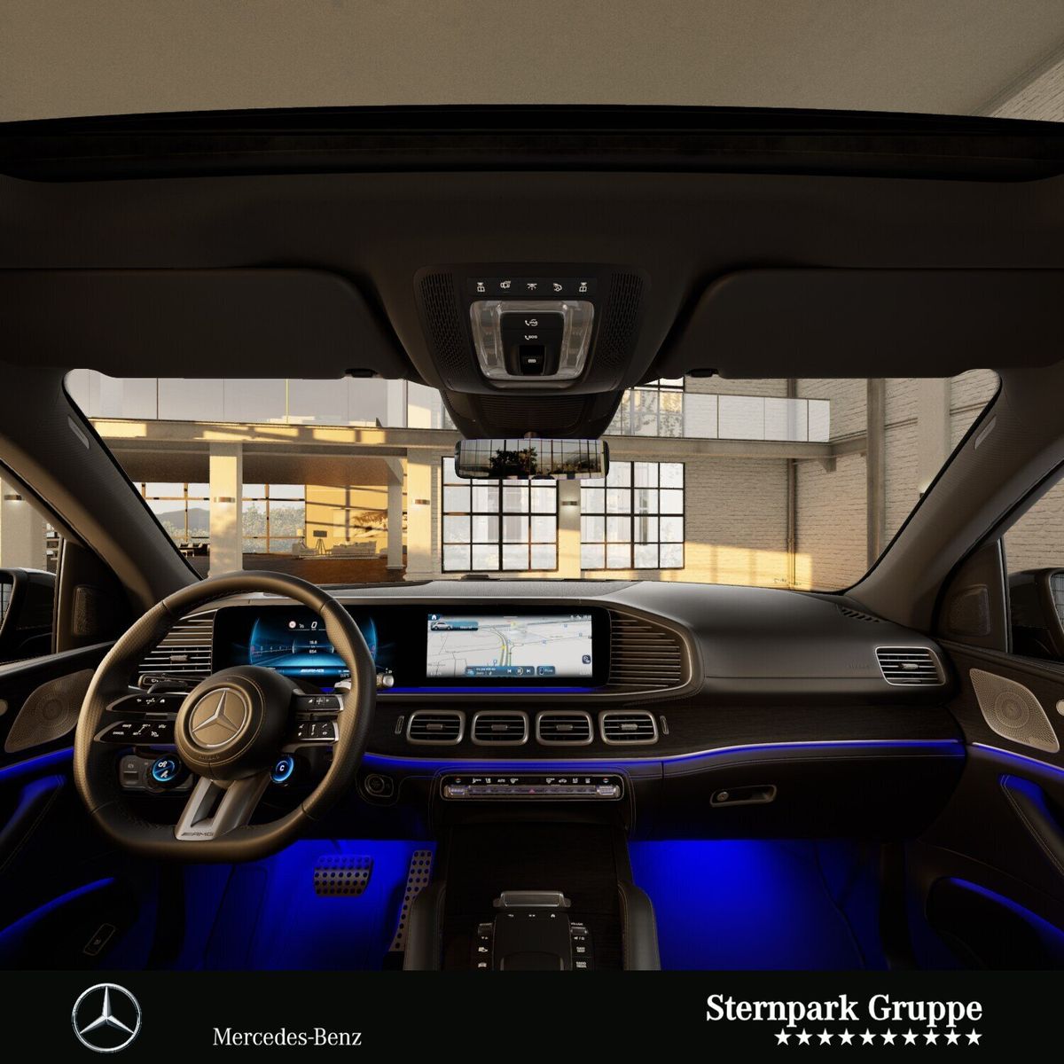 Mercedes-Benz GLE 63 AMG 2024 г. Чёрный, пробег 37900 км