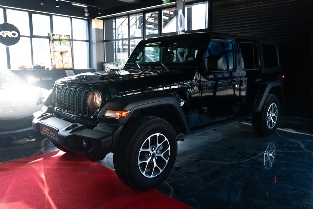 Jeep Wrangler 2024 г. Серый, пробег 3644 км
