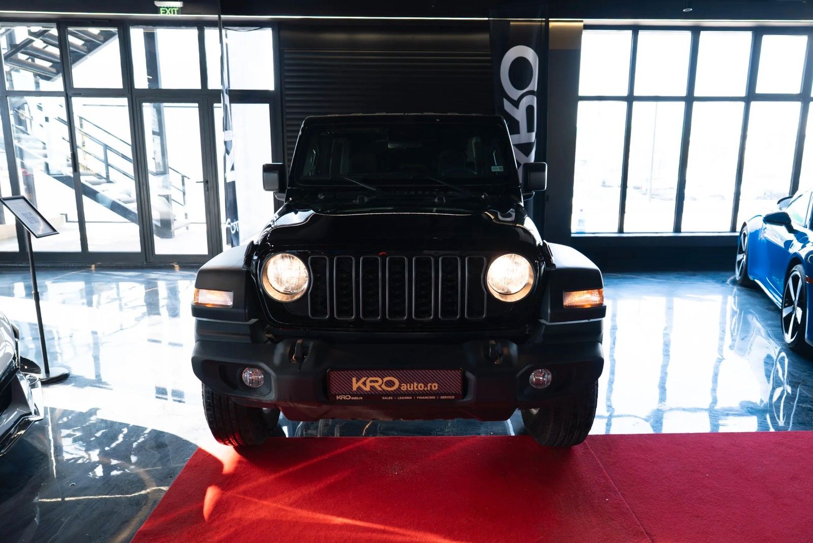 Jeep Wrangler 2024 г. Серый, пробег 3644 км