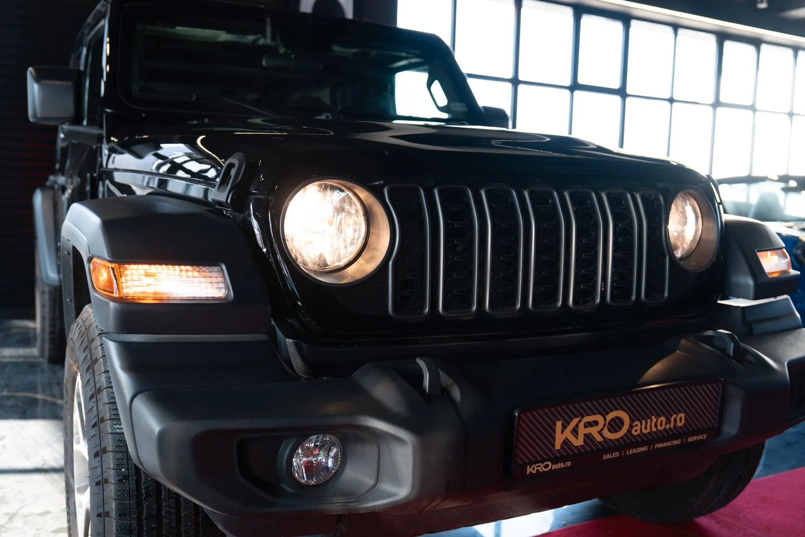 Jeep Wrangler 2024 г. Серый, пробег 3644 км