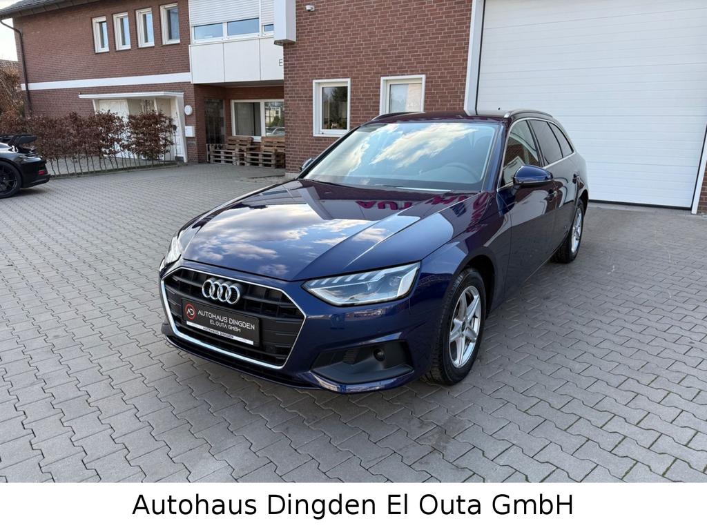 Audi A4 2023 г. Синий, пробег 46000 км