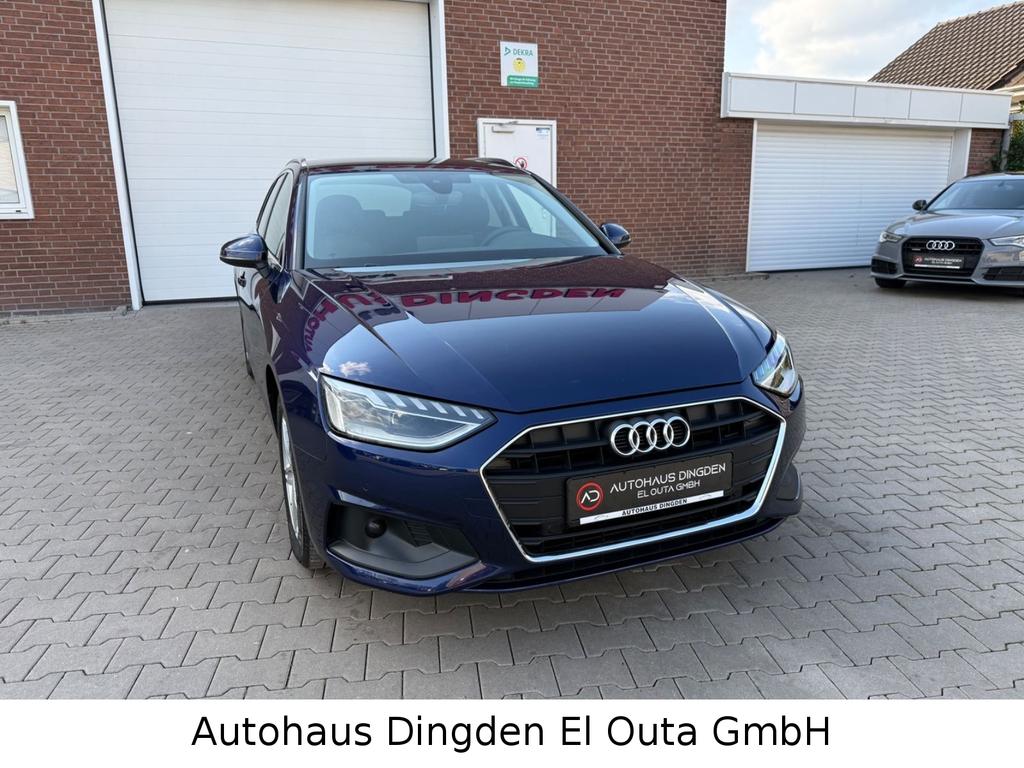 Audi A4 2023 г. Синий, пробег 46000 км