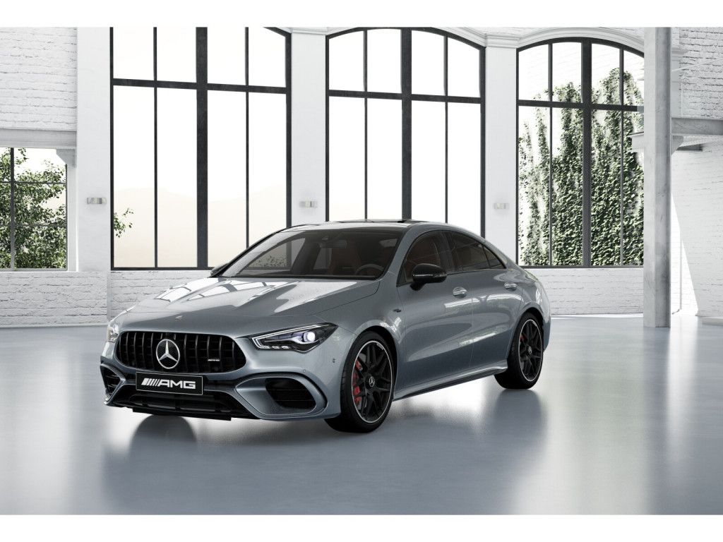 Mercedes-Benz CLA 45 AMG 2024 г. Серебристый, пробег 28221 км