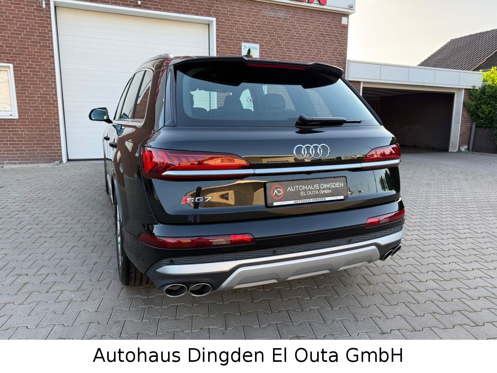 Audi SQ7 2022 г. Чёрный, пробег 40000 км