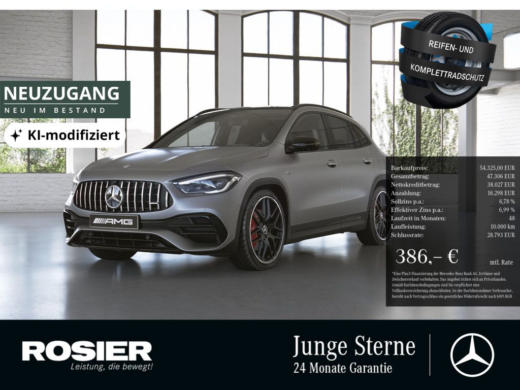 Mercedes-Benz GLA 45 AMG 2024 г. Серый, пробег 43452 км