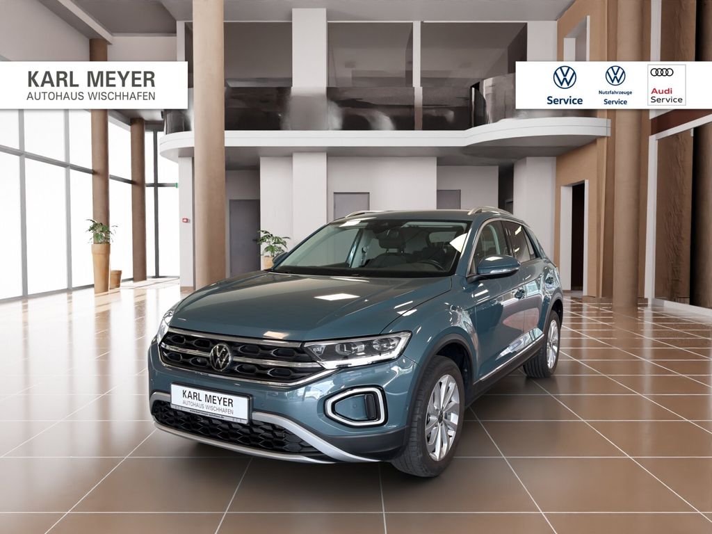Volkswagen T-Roc 2022 г. Синий, пробег 39884 км