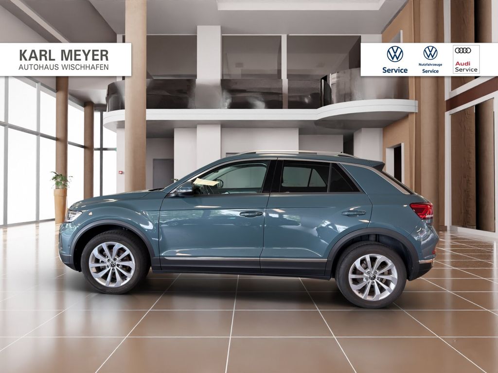 Volkswagen T-Roc 2022 г. Синий, пробег 39884 км