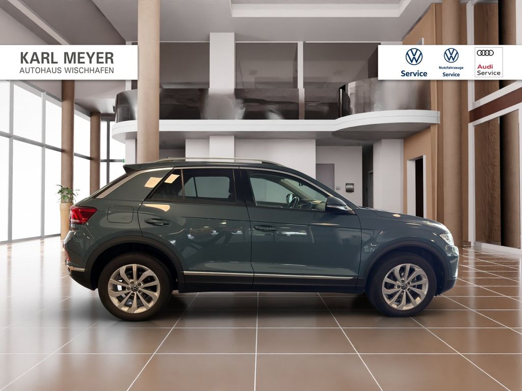 Volkswagen T-Roc 2022 г. Синий, пробег 39884 км