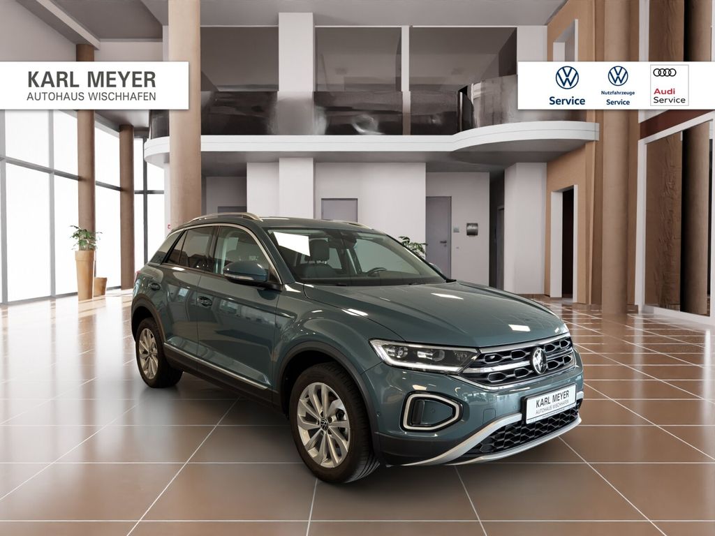 Volkswagen T-Roc 2022 г. Синий, пробег 39884 км