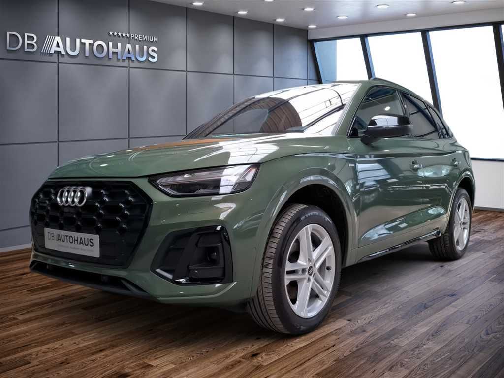 Audi Q5 2023 г. Зелёный, пробег 51882 км