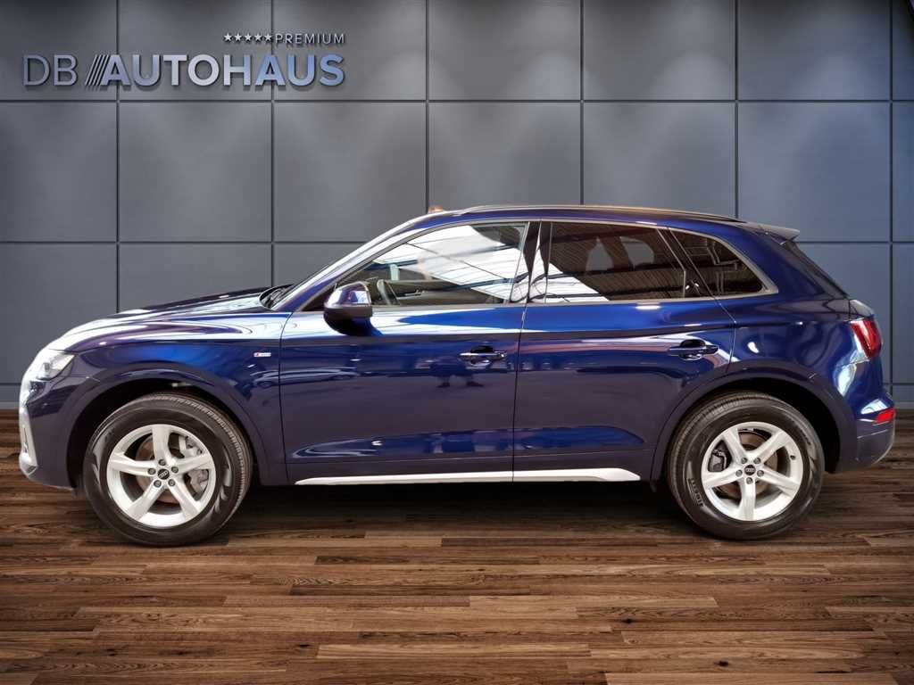 Audi Q5 2024 г. Синий, пробег 47831 км