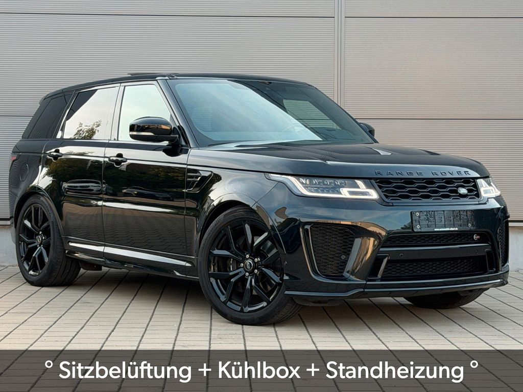 Land Rover Range Rover Sport 2022 г. Чёрный, пробег 47856 км
