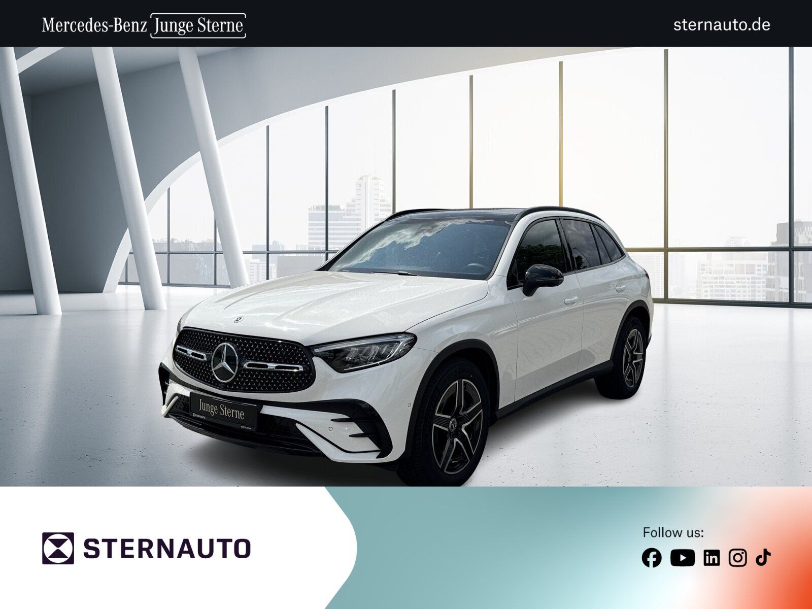 Mercedes-Benz GLC 200 2025 г. Белый, пробег 12893 км