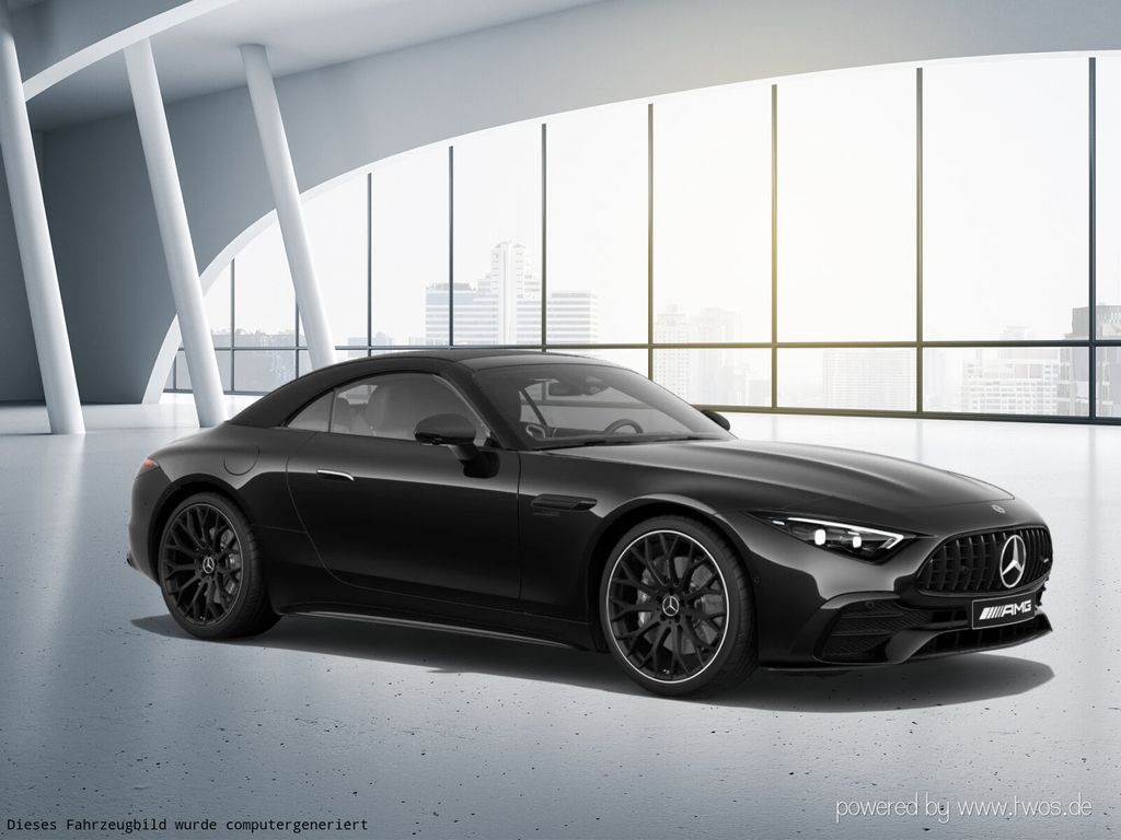 Mercedes-Benz SL 43 AMG 2023 г. Чёрный, пробег 47767 км