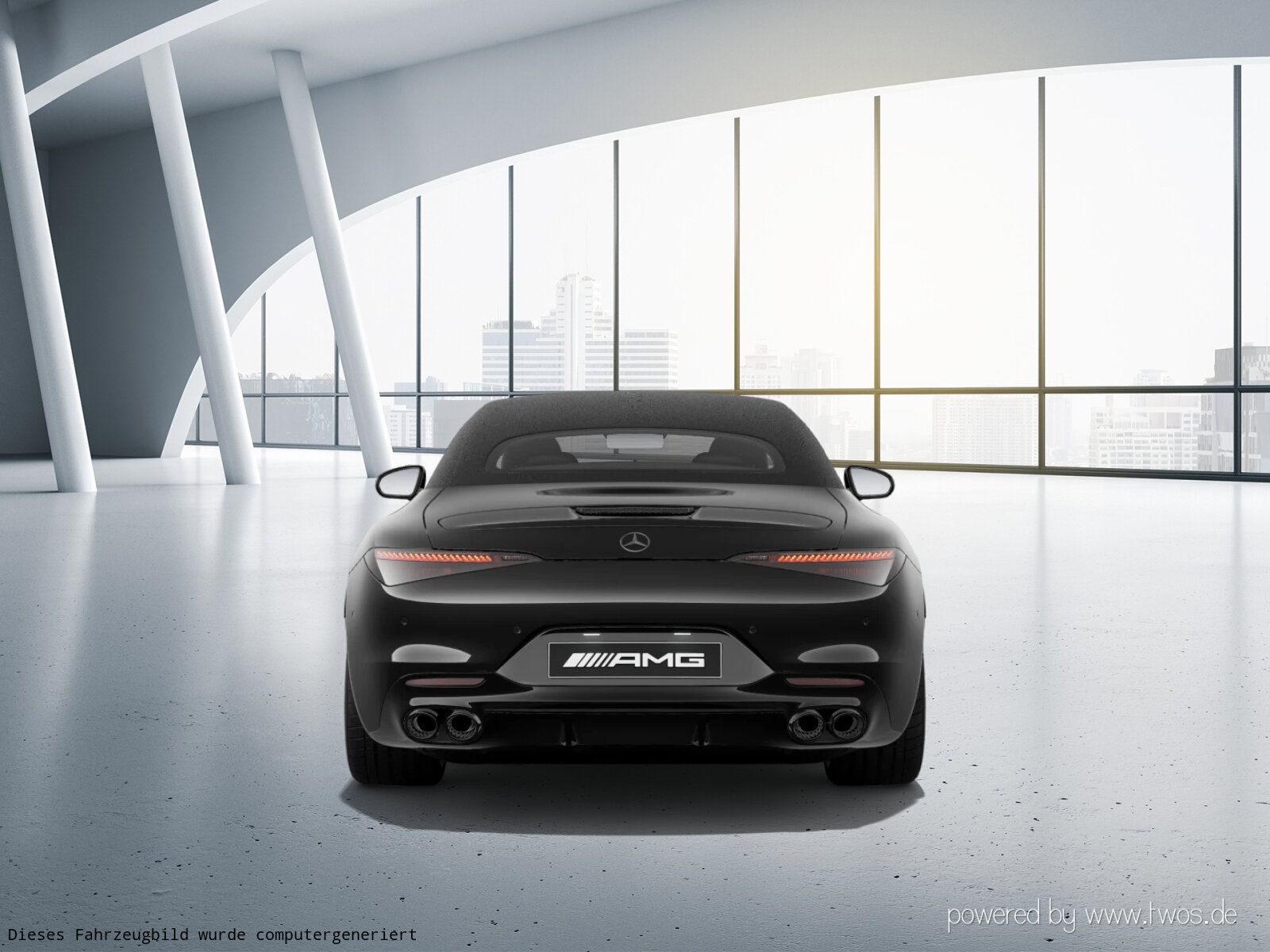 Mercedes-Benz SL 43 AMG 2023 г. Чёрный, пробег 47767 км